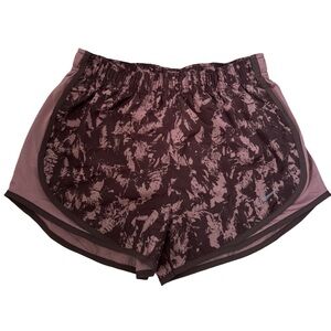 NWOT Nike Dri-Fit Women's Size S Running Athletic Shorts Built in Brief Brown